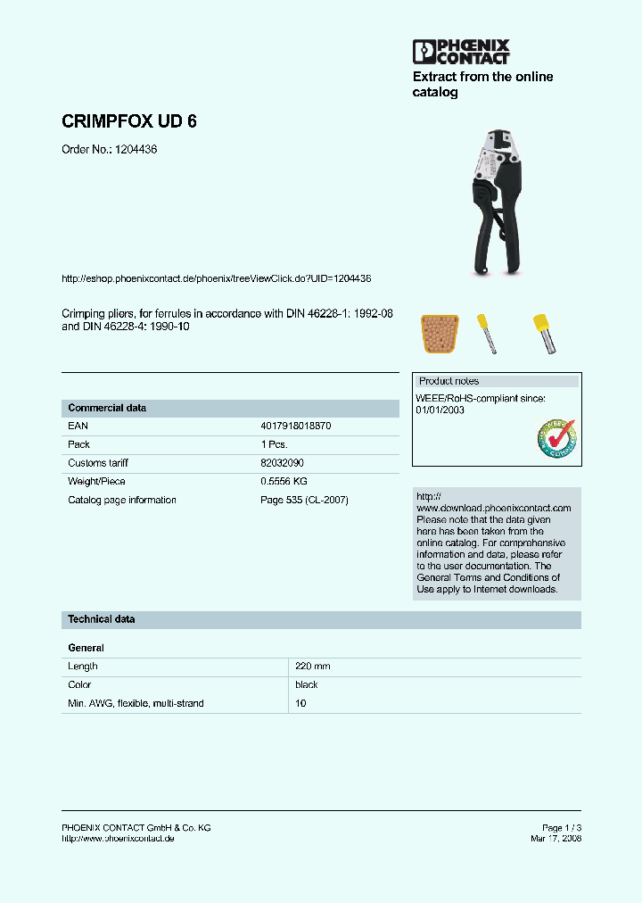 CRIMPFOX-UD-6_8981424.PDF Datasheet