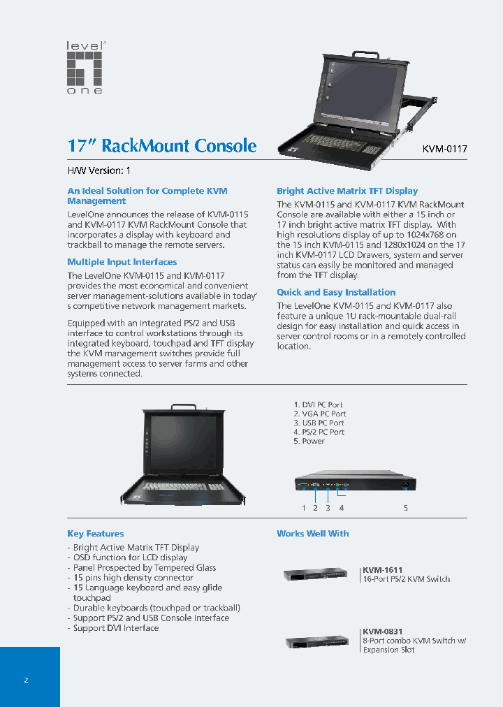 KVM-0117_8981704.PDF Datasheet