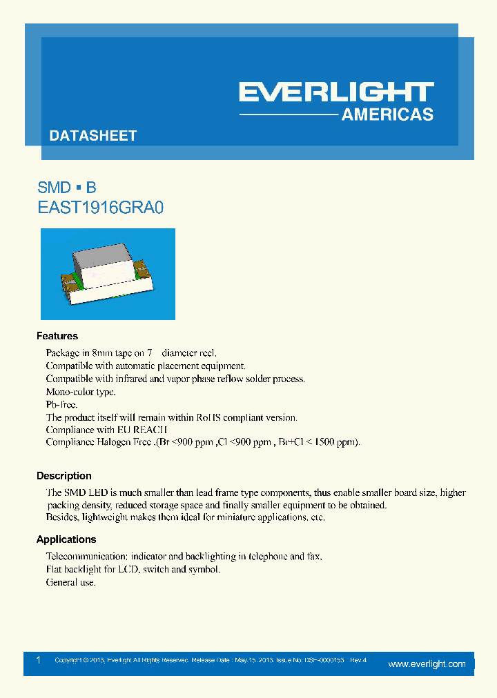 EAST1916GRA0_8981783.PDF Datasheet