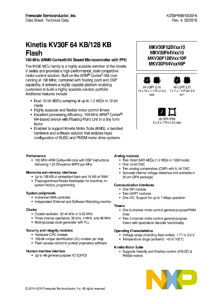 KV30P64M100SFA_8981893.PDF Datasheet