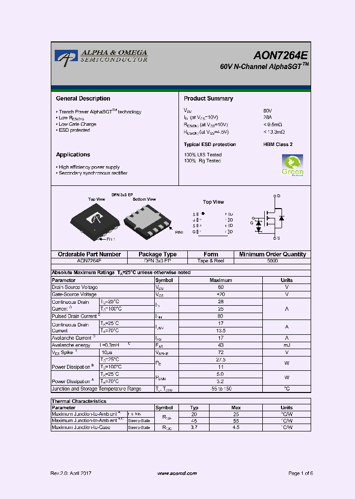 AON7264E_8982308.PDF Datasheet