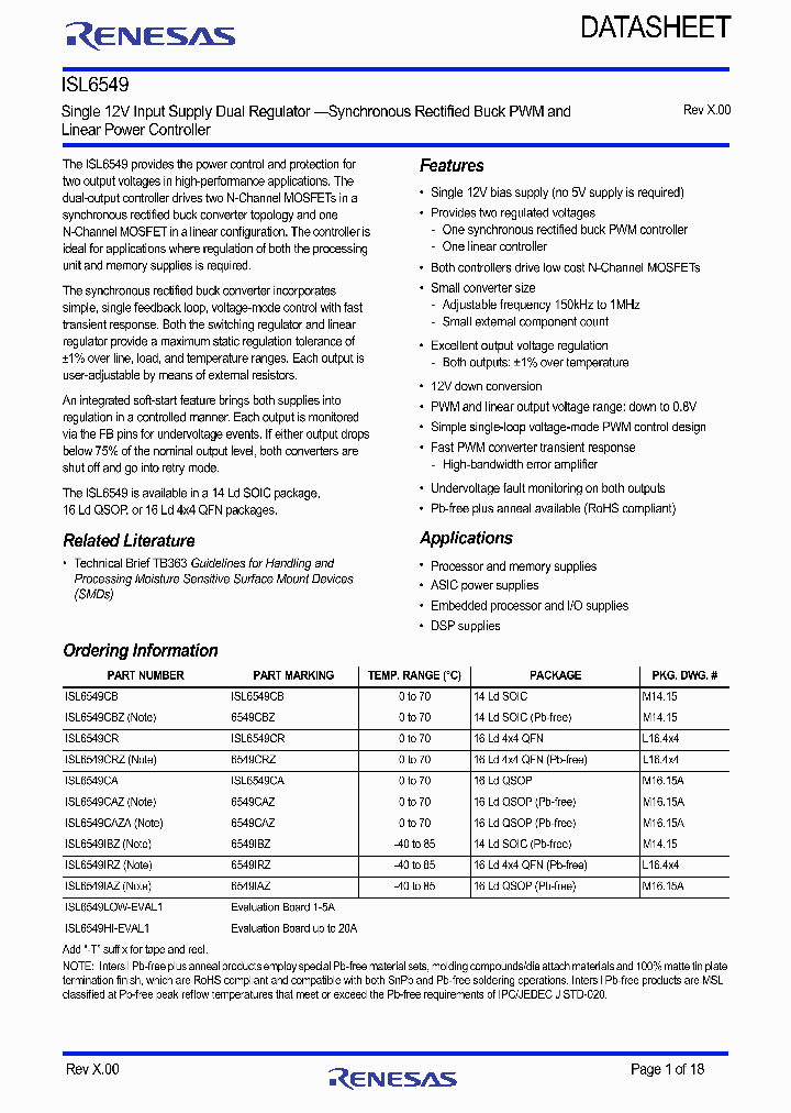 ISL6549LOW-EVAL1_8982330.PDF Datasheet
