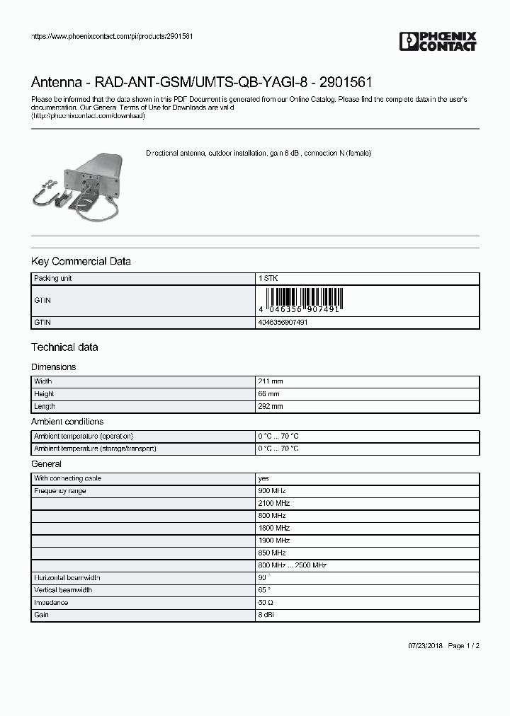 RAD-ANT-GSM_8982363.PDF Datasheet