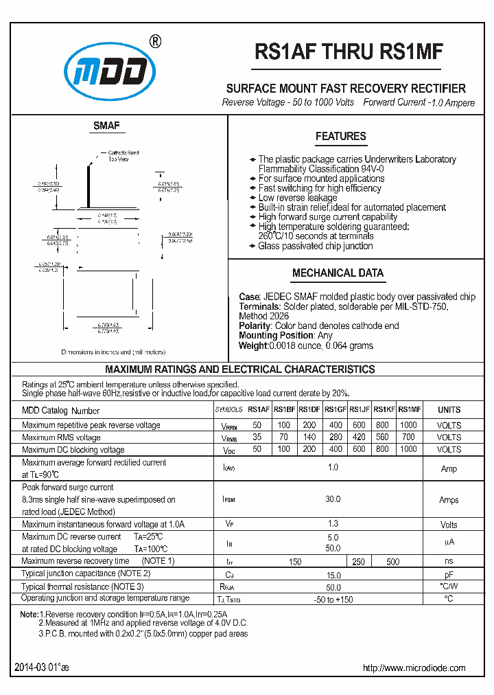 RS1AF-THR-RS1MF_8983027.PDF Datasheet