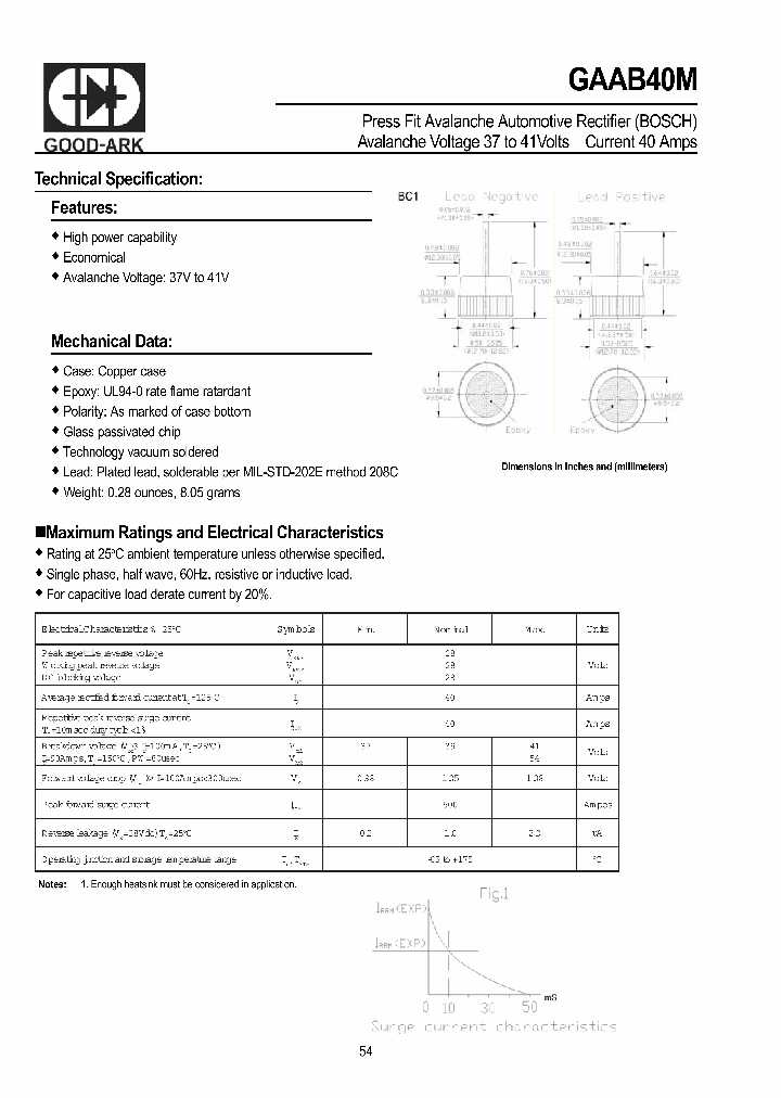 GAAB40M_8983108.PDF Datasheet