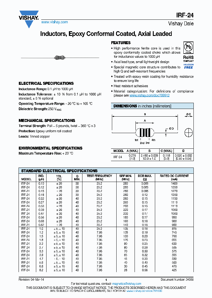 IRF-24_8983460.PDF Datasheet