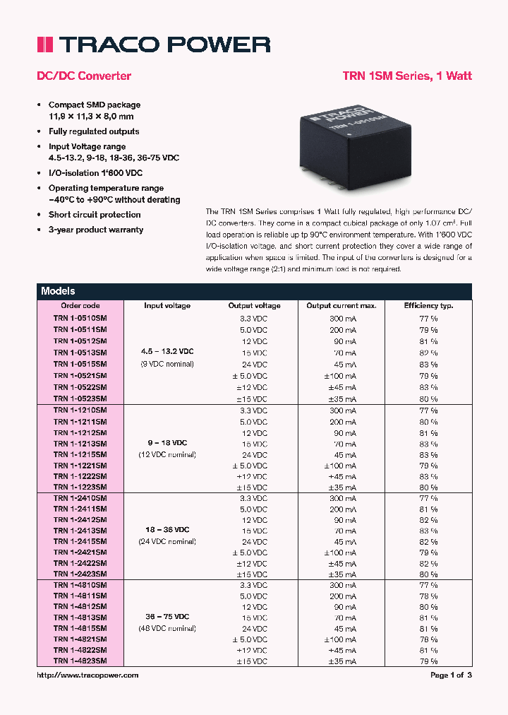 TRN1-0510SM_8983595.PDF Datasheet