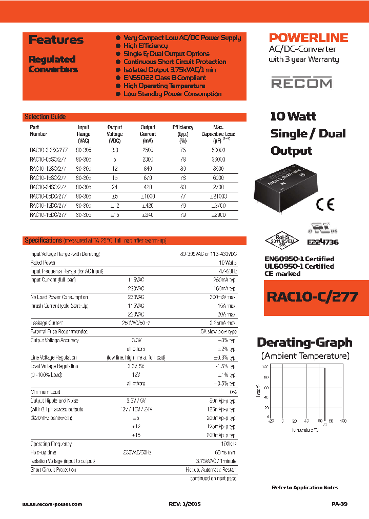 RAC10-05DC277_8983958.PDF Datasheet