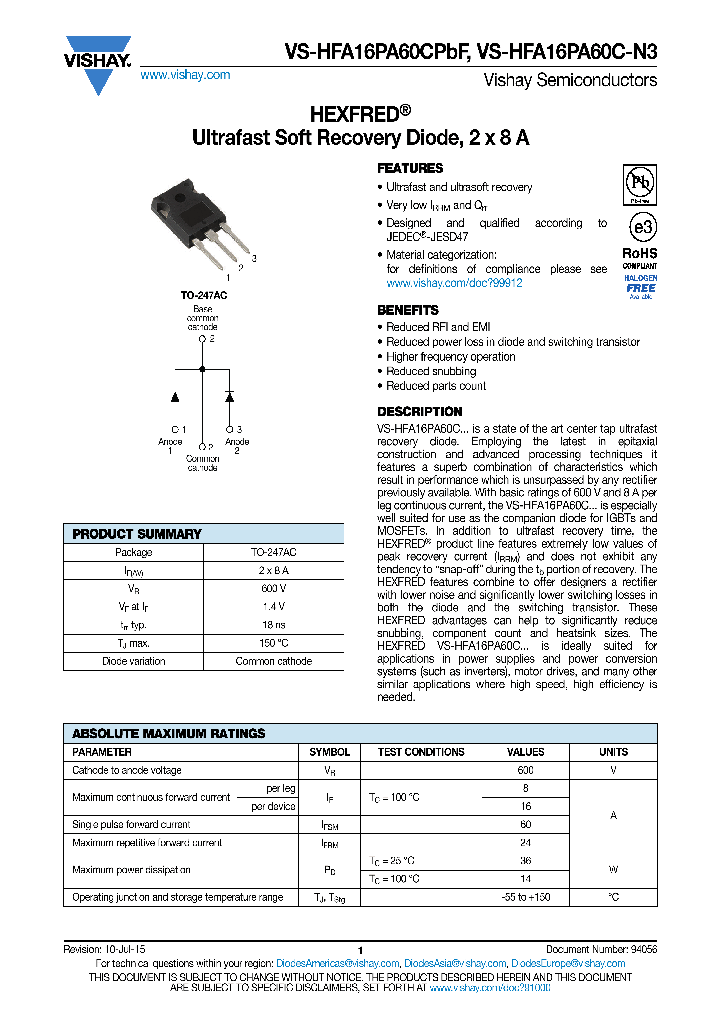 VS-HFA16PA60C-N3_8984914.PDF Datasheet