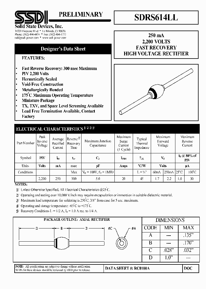 SDRS614LL_8984920.PDF Datasheet
