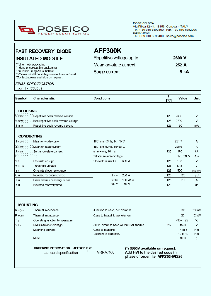 AFF300KS26_8984801.PDF Datasheet