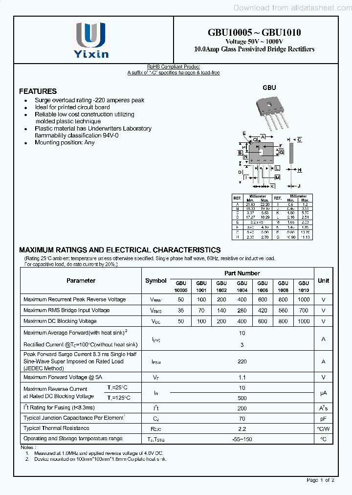 GBU10005_8985032.PDF Datasheet