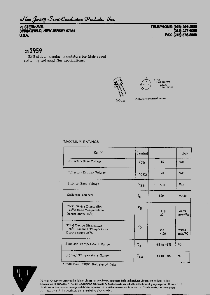 2N2959_8985048.PDF Datasheet