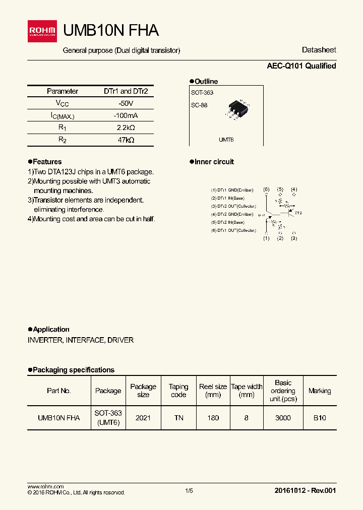 UMB10NFHA_8985559.PDF Datasheet