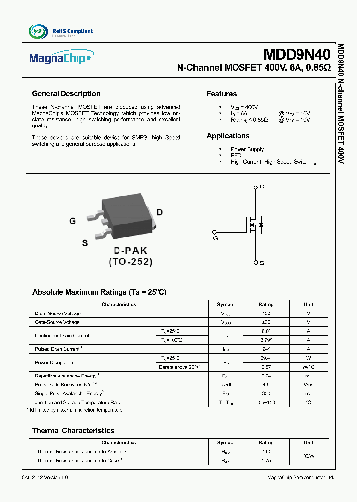 MDD9N40RH_8985570.PDF Datasheet