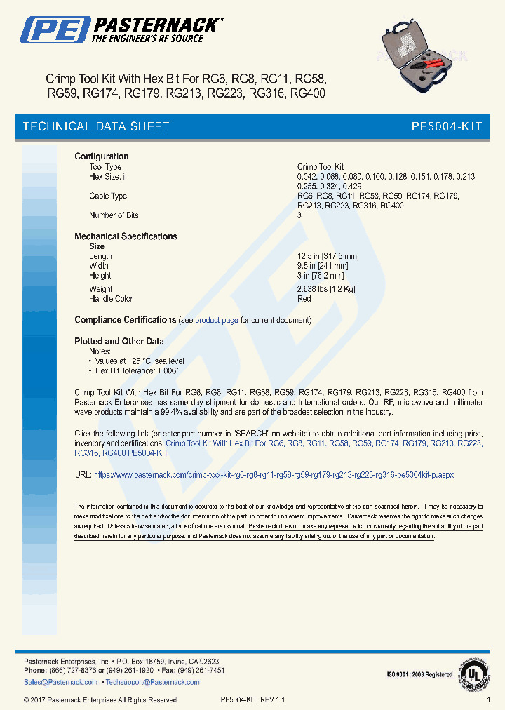 PE5004-KIT_8985294.PDF Datasheet