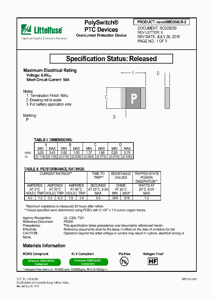 NANOSMD350LR-2_8985677.PDF Datasheet