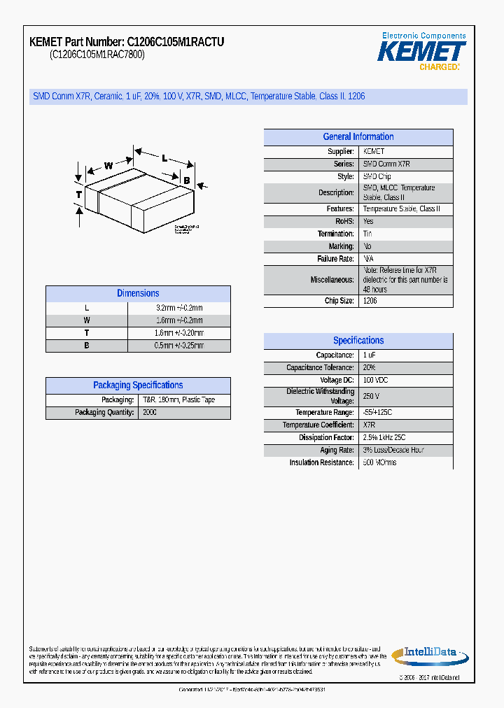 C1206C105M1RACTU_8986060.PDF Datasheet