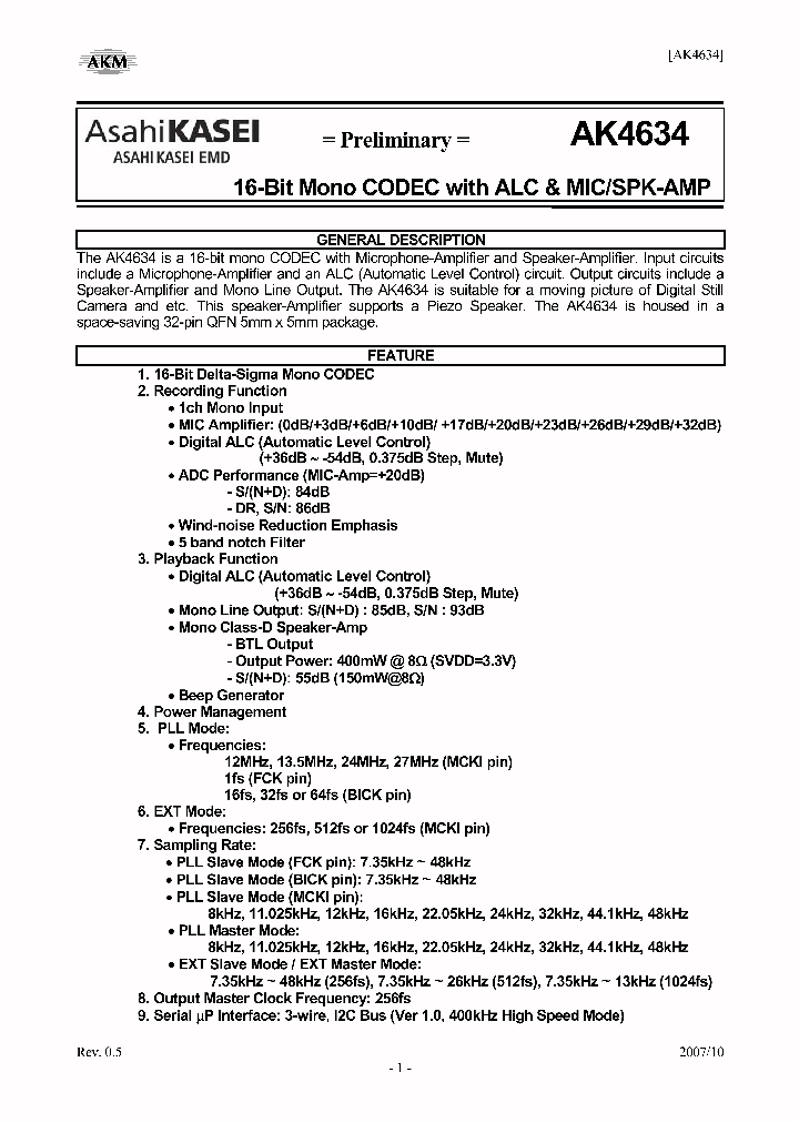 AKD4634_8986117.PDF Datasheet