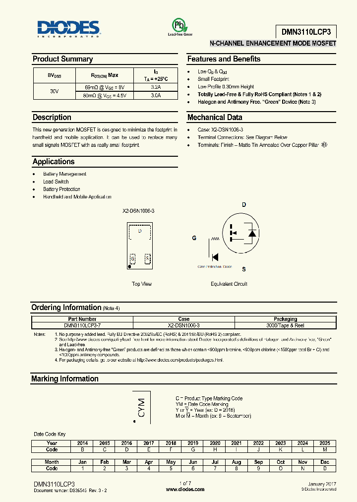 DMN3110LCP3-7_8986719.PDF Datasheet
