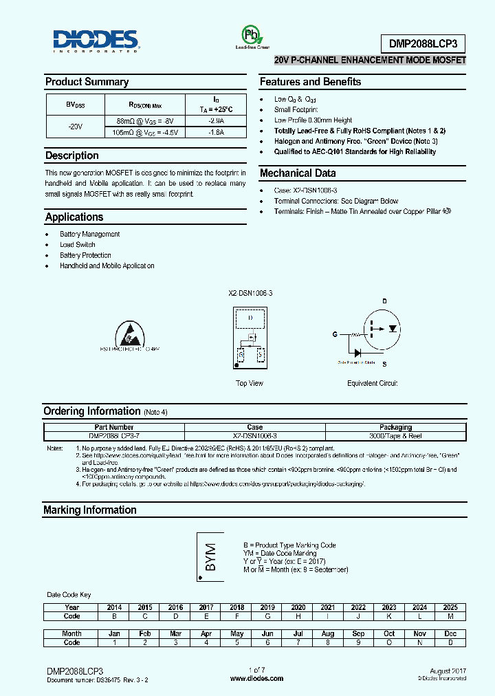 DMP2088LCP3-7_8986720.PDF Datasheet