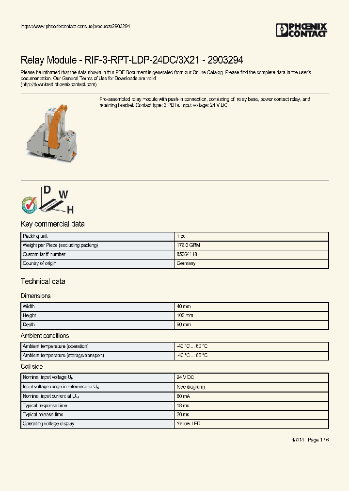 RIF-3-RPT-LDP-24DC_8986725.PDF Datasheet
