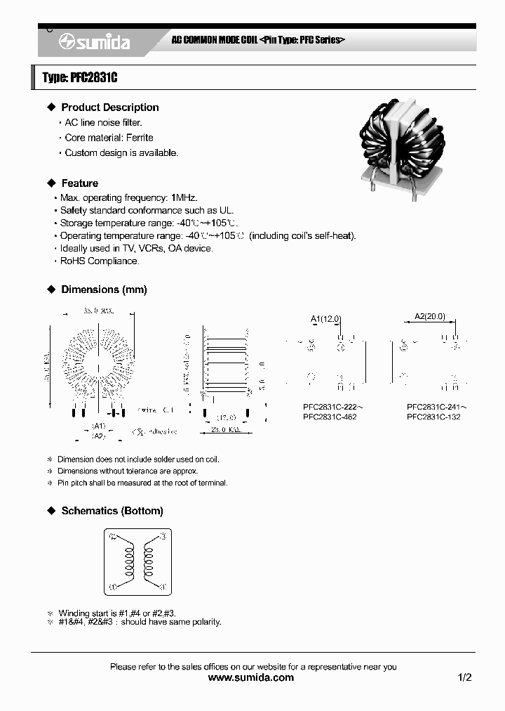 PFC2831C-132_8986950.PDF Datasheet