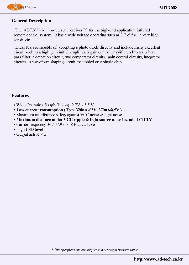 ADT2688_8987019.PDF Datasheet