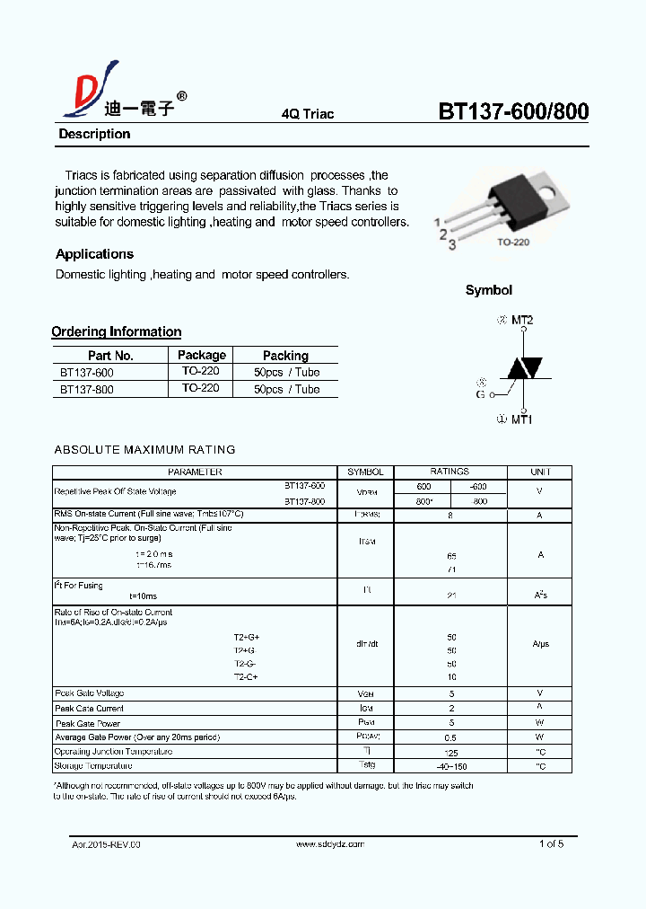 BT137-600_8987207.PDF Datasheet