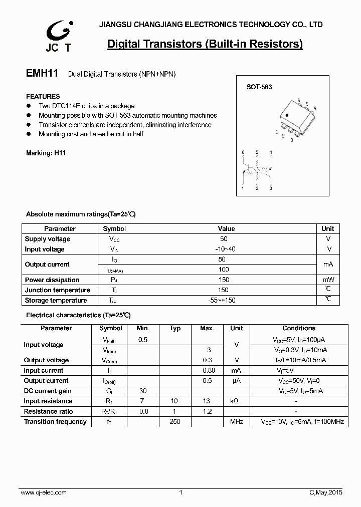 EMH11_8987259.PDF Datasheet