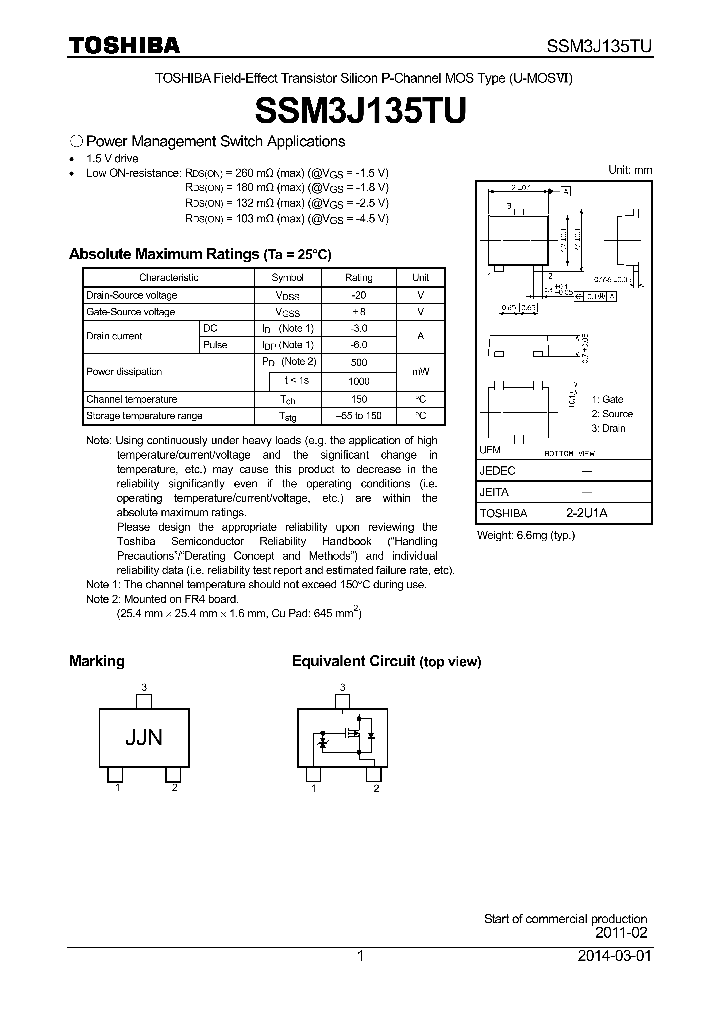 SSM3J135TU-14_8987305.PDF Datasheet