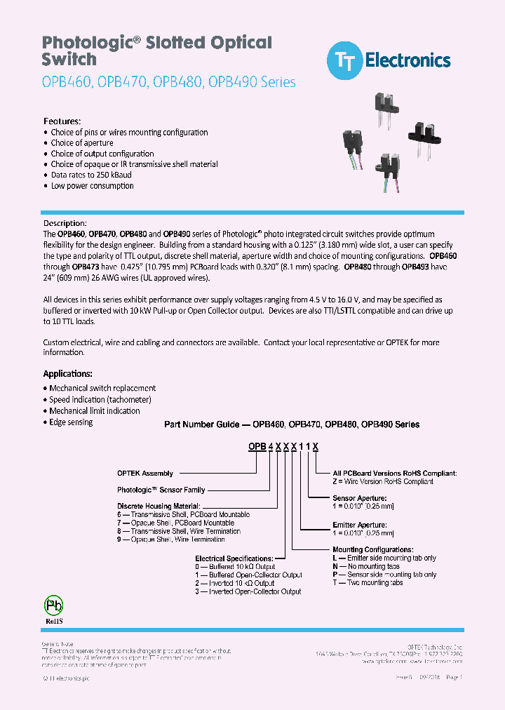 OPB48060P11Z_8987322.PDF Datasheet