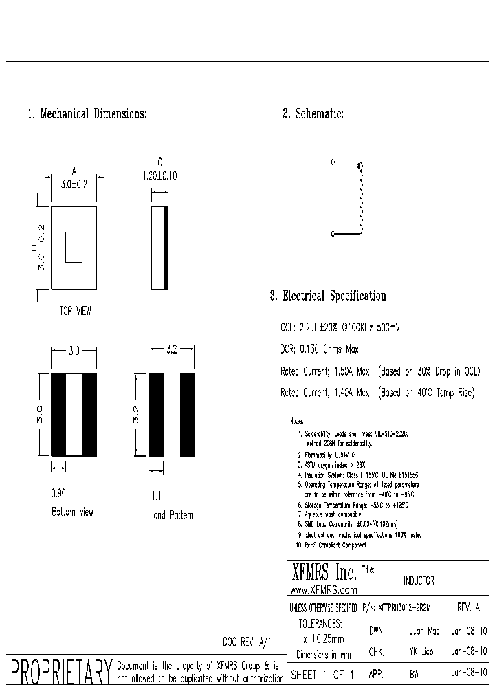 XFTPRH3012-2R2M_8987641.PDF Datasheet