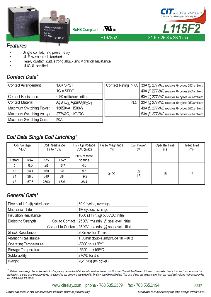 L115F21CLK24VDCS9U_8987702.PDF Datasheet