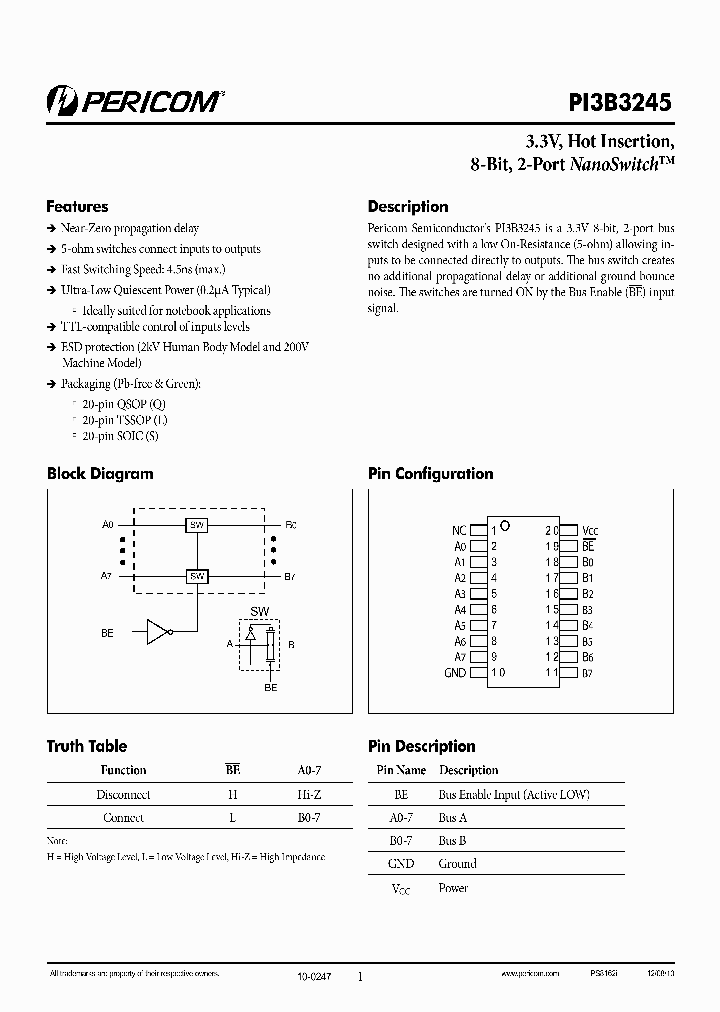 PI3B3245LE_8987998.PDF Datasheet