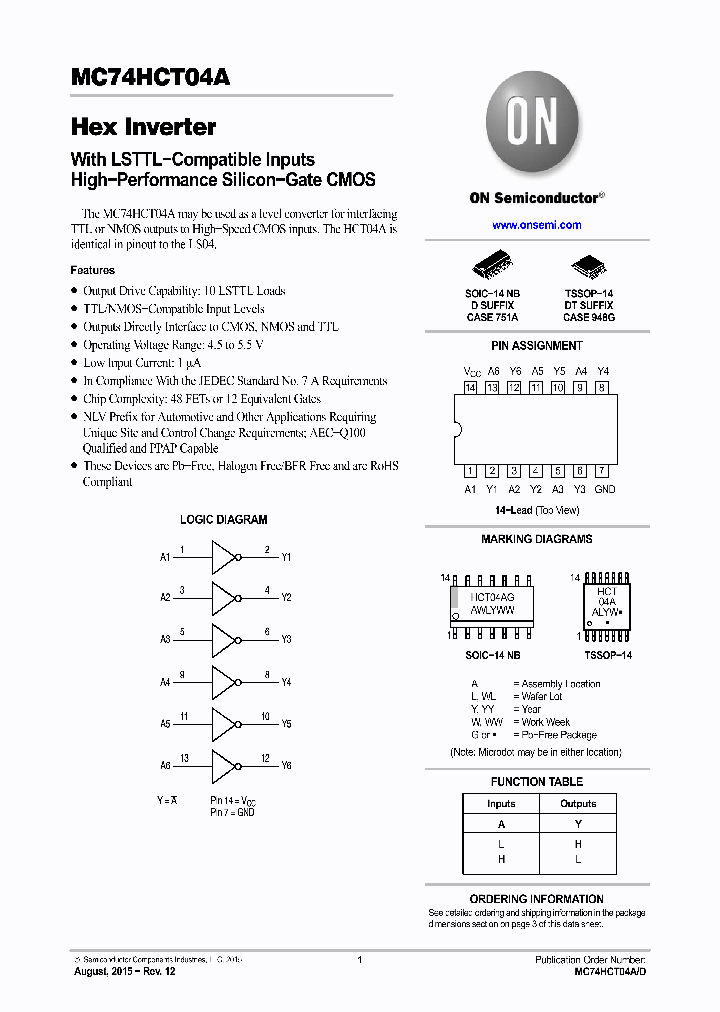 MC74HCT04A-15_8988063.PDF Datasheet