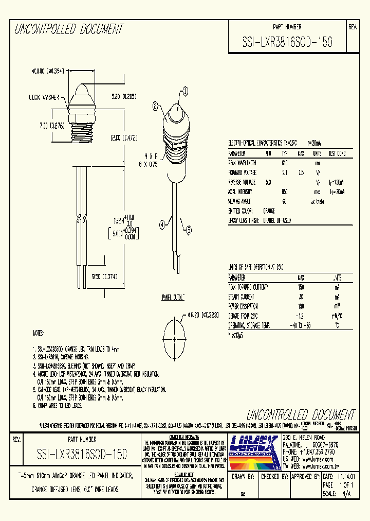SSI-LXR3816SOD-150_8988111.PDF Datasheet