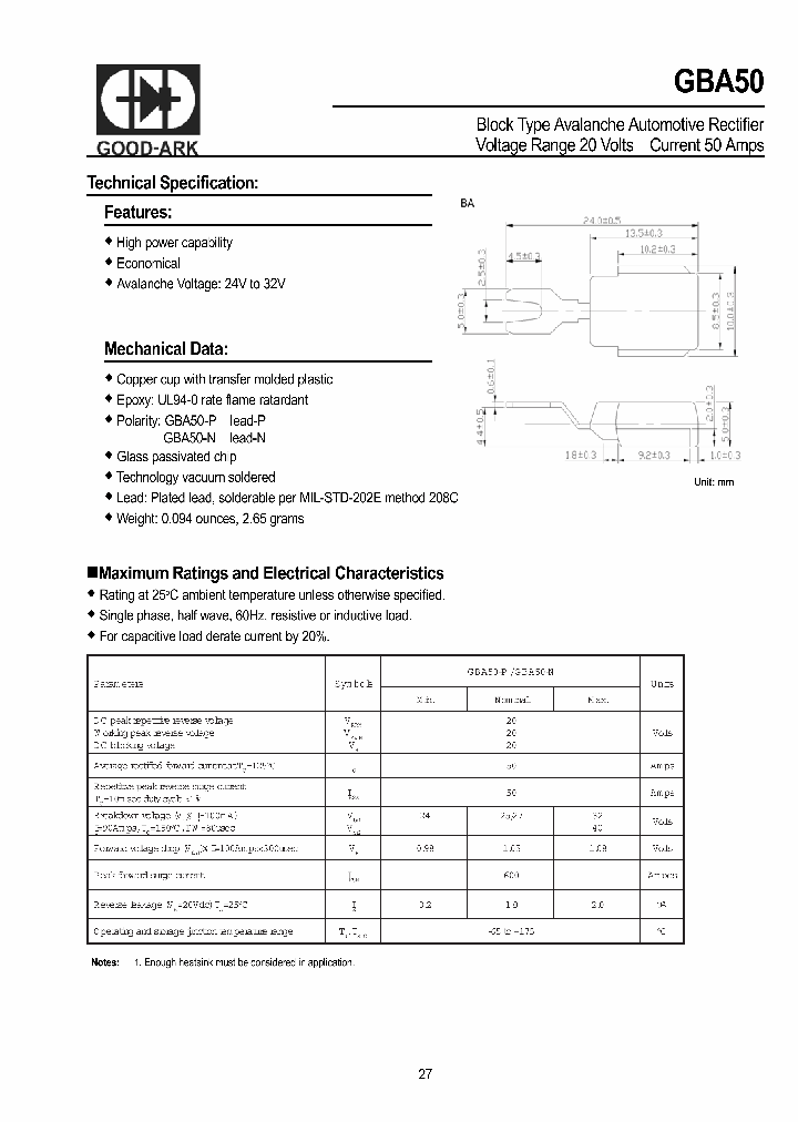 GBA50-15_8988672.PDF Datasheet