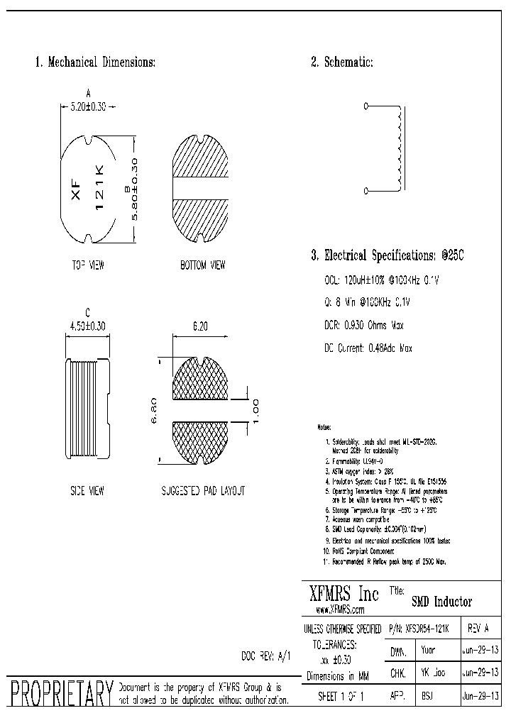 XFSDR54-121K_8988873.PDF Datasheet