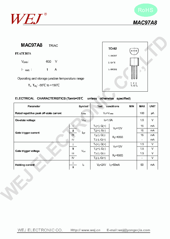 MAC97A8_8989666.PDF Datasheet