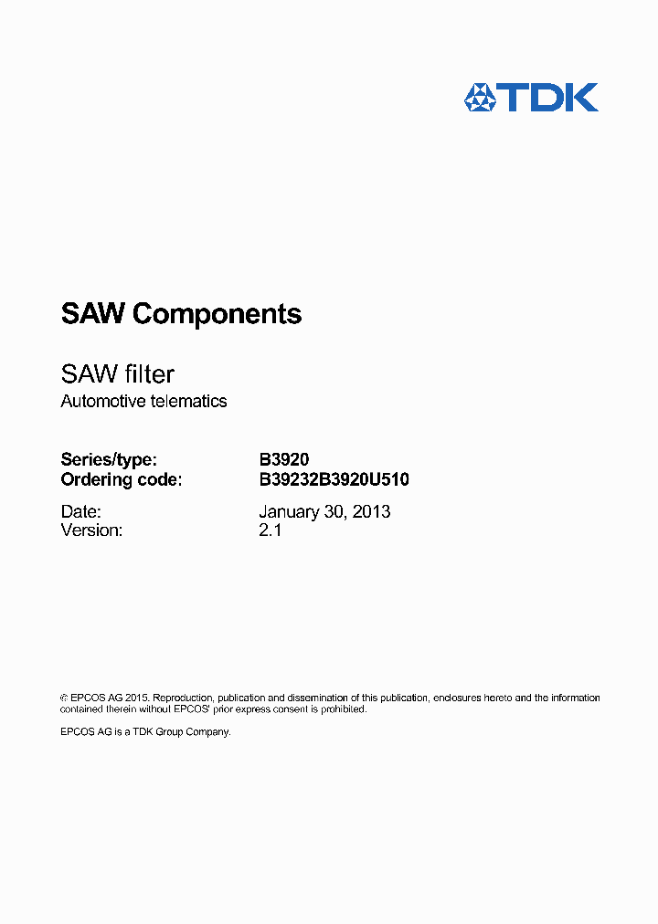 B39232B3920U510_8989723.PDF Datasheet