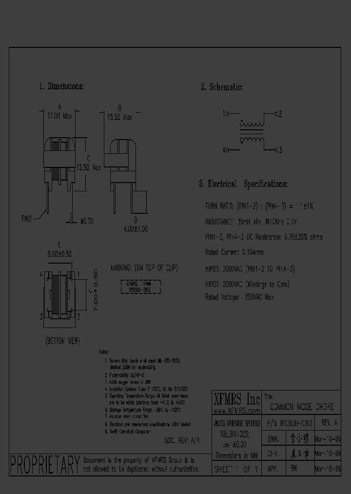 XF0303H-00U2_8989709.PDF Datasheet