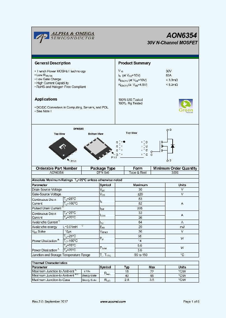 AON6354_8989852.PDF Datasheet
