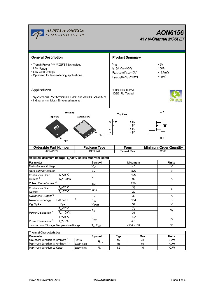 AON6156_8989856.PDF Datasheet