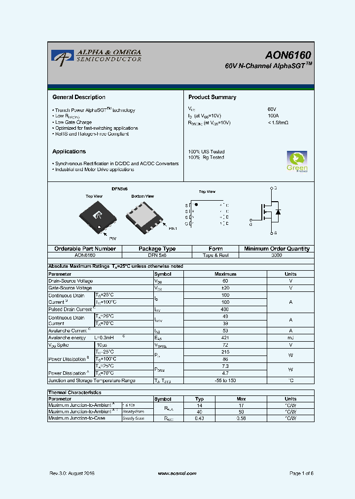 AON6160_8989857.PDF Datasheet