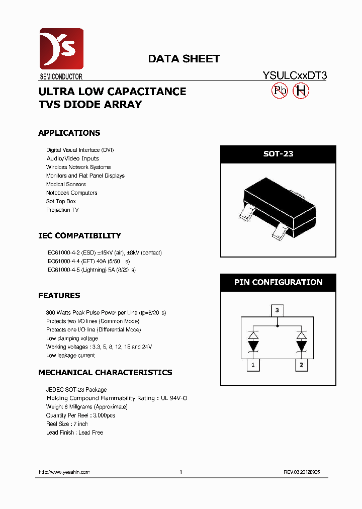 YSULCXXDT3_8990265.PDF Datasheet