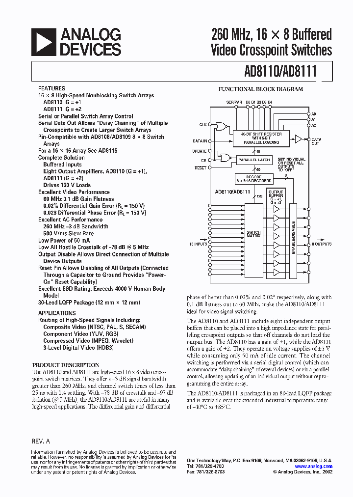 AD8110_8990329.PDF Datasheet