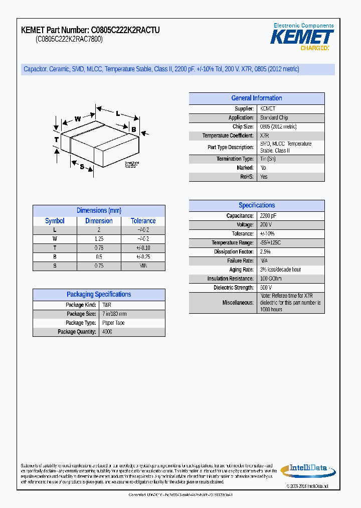 C0805C222K2RACTU_8990375.PDF Datasheet