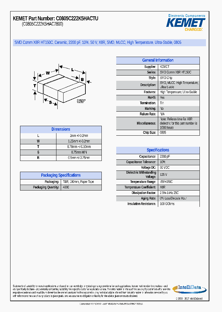 C0805C222K5HACTU_8990377.PDF Datasheet