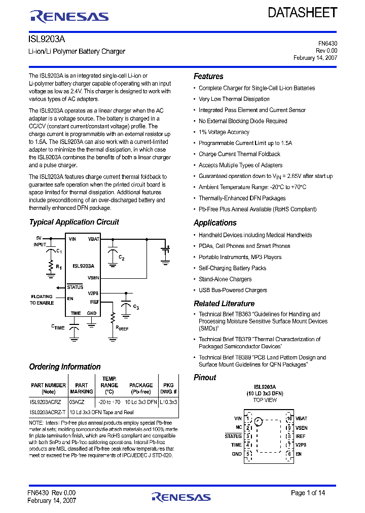 ISL9203A_8990971.PDF Datasheet